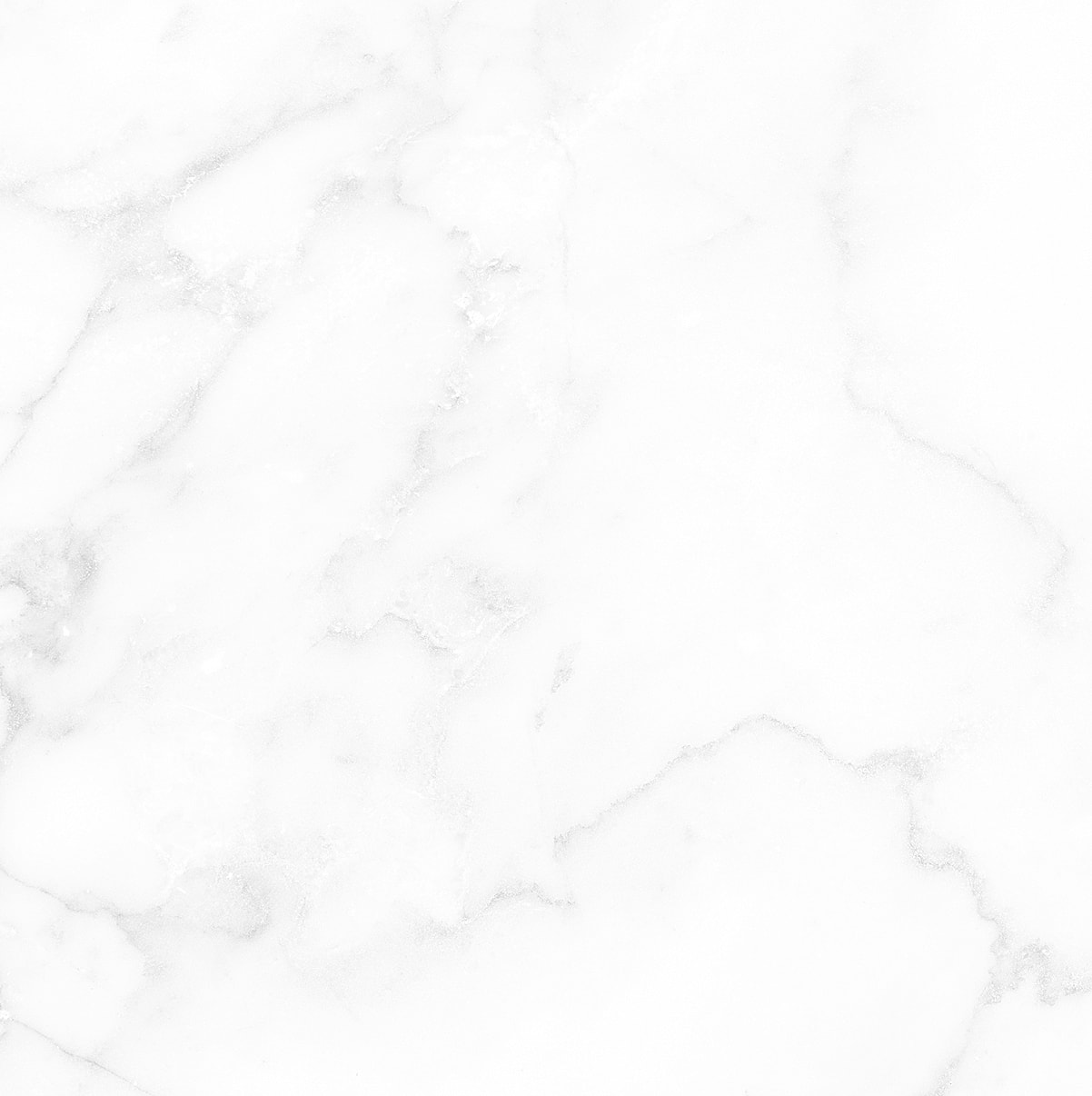 White marble texture with subtle grey veining.